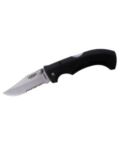 Easy Grip 3.75" Clip Point Serrated Folding Knife