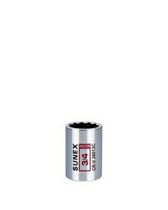 Sunex Tools 3/4 in. Chrome Socket 12-Point