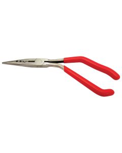 Titan 9 in. Pistol Grip Needle Nose Pliers/Crimper
