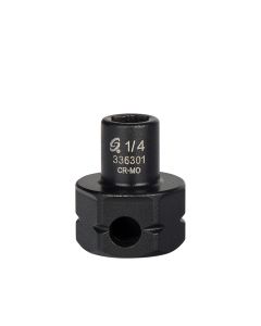 Sunex Tools 3/8 in. Drive 6-Point Low Profile Impact Socket w/ Hex Shank, 1/4 in.