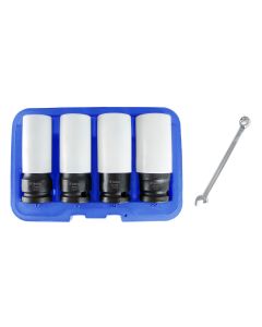 Flank Bite Damaged Lug Nut Socket Set w/ Btl Wrnch