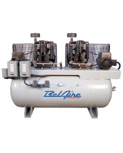 10hp/120GAL 1 phase cast iron duplex compressor