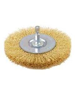 4" Crimped Wire Wheel w/ Shank