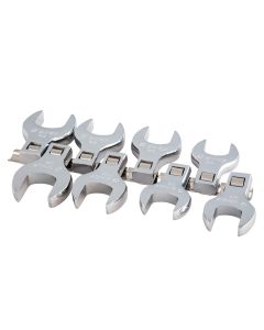 8 Pc. 1/2" Dr. Jumbo Metric Crowfoot Wrench Set