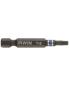 Irwin Tools Impact Performance Series TORX T15 Power Bit, 2"