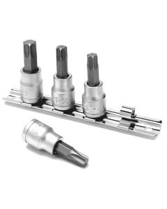 4pc 3/8 Dr Star Bit Sockets