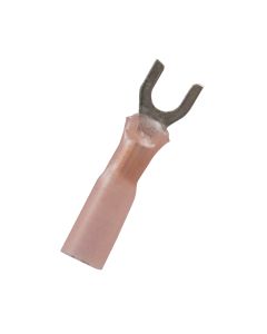 22-18 #6 Red CS Heat Shrink Spade - 10 Piece
