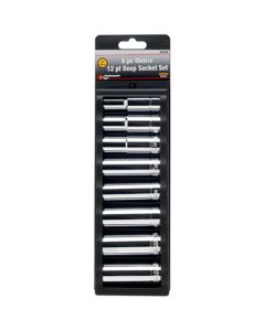8 Pc 1/2'' Dr 12pt Metric