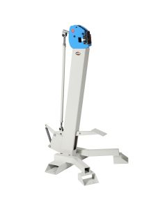 Foot operated shrinker / stretcher machine