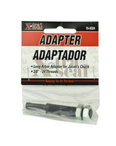 LONG ARBOR ADAPTER, 3/8" THREADS