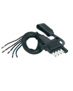 5 Wire Flat Trailer End 18"