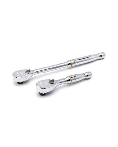 2 Pc. 3/8" Drive 90 Tooth Compact Head Ratchet Set