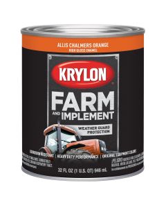 Farm and Implement Paints - 1 Quart, Allis Chalmers Orange