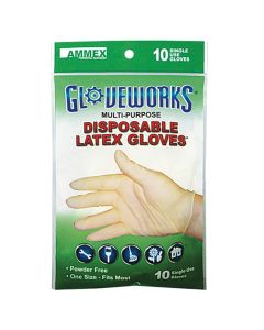 Gloveworks Latex 10-Pack Gloves