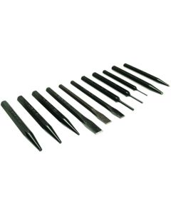 11 pc Punch & Chsiel Set