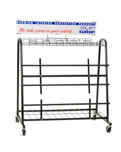Petoskey Plastics Black Floor Rack (Empty)