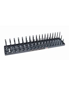 1/2" Metric 3-Row Socket Tray