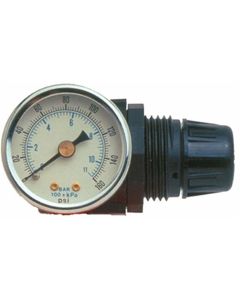 MINI-REGULATOR W/GAUGE - 1/4"