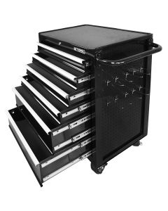 26" 6 Drawer Rolling Tool Cabinet w/ Peg Board