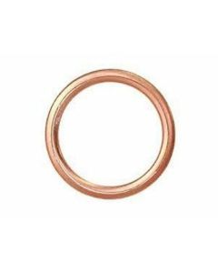 18mm Crushable Copper Oil Drain Plug Gaskets (100/Bag)