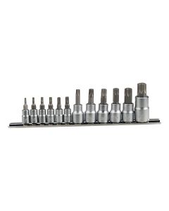 12-Piece Star Bit Socket Set ChrV