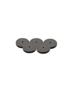 Milwaukee 5-Piece 7 in. Black Foam Finishing Pad