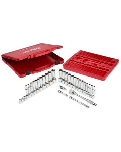 3/8 Drive 56 Pc. Ratchet & Socket Set - SAE & Metric