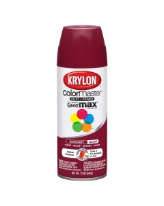 Krylon Colormaster Paint; Burgundy; 12 oz. Aerosol