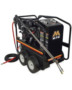 Mi-T-M Gas-Powered Direct Drive Hot Water Pressure Washer with 3500 PSI