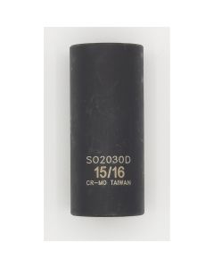 Deep 1/2" Drive 15/16" Standard Socket