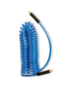 Polyurethane Recoil Hose, 3/8" x 35', with 1/4" MNPT Fittings