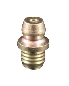 Grease Fitting Drive Fit Straight, for 1/4" Drill Hole, 5-pk