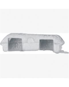 Quarter Belt Reveal Moulding Clip GM, Hole or Screw Head, Flange, Rod Qty: 100, Other: 20175051