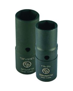2 PC Flip Socket Set 19-21mm & 3/4"-13/16"