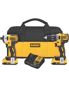 DeWalt 20V MAX XR Li-Ion Brushless Compact Drill/Driver and Impact Driver Combo Kit