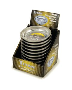 Titan 10-Piece Mini Magnetic Parts Tray Counter Display