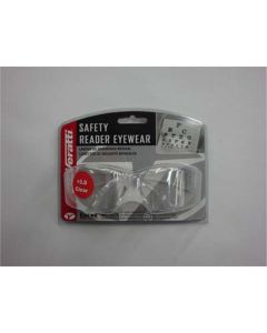 Safety Glasses - Veratti 2000 Readers Clear Lens, Enfog Diopter +3.0