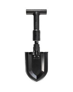 Schrade Telescoping Folding Shovel, Black