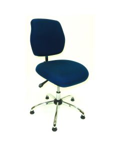 ESD Chair - Low Height - Deluxe Blue