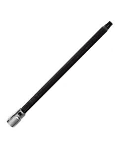 VIM Tools T45 Half Cut Security Driver Bit, Tamper Proof, 3/8 in. Square Driver, 1-1/8 in. OAL