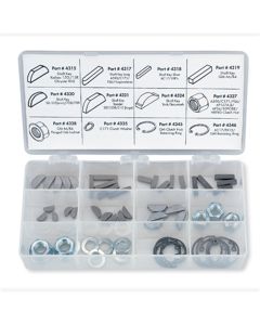 Key Way Nut Snap Ring Assortment