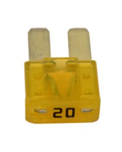 2 Leg Micro Fuse 20 Amp Yellow