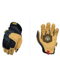 Mechanix Wear Material4X Padded Palm Gloves (Large, Brown/Black)