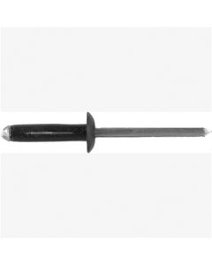 Alum Blk Split-Type Rivet Whl House Mold Frd, Size: 3/16", Size: 7/16", Length: 5/64"-15/64" Qty