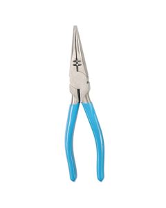 8.38" HD Long Nose Plier, Side Cutter, Wire Strippers