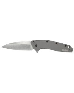 Kershaw Dividend Gray Aluminum Stonewash Knife