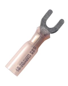 10 Piece 22-18 #6 Red CS Heat Shrink Spade