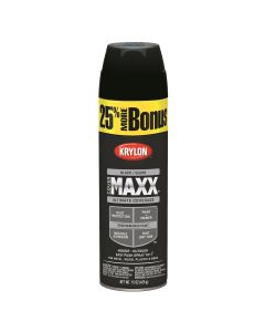 Krylon Covermaxx Paint+Primer; Gloss Black; 15 oz. Aerosol
