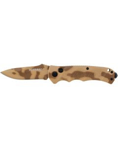 Schrade Push Button Lock Folding Knife Drop Point Blade