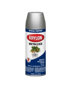 Krylon Metallic Paints; Bright Silver; 11 oz. Aerosol